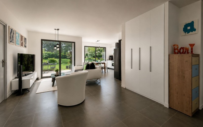 Terrain + Maison neuve de 130&nbsp;m² à Damgan