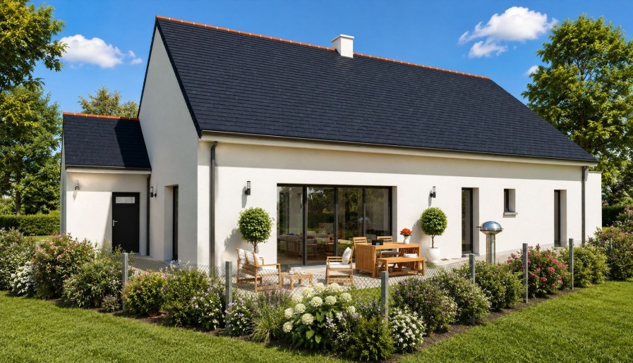 Terrain + Maison neuve de 142&nbsp;m² à Sarzeau