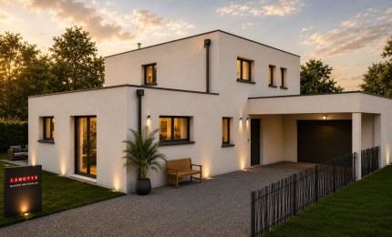 Terrain + Maison neuve de 140&nbsp;m² à Saint-Guyomard