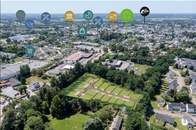 Terrain + Maison neuve de 105&nbsp;m² à Ploërmel