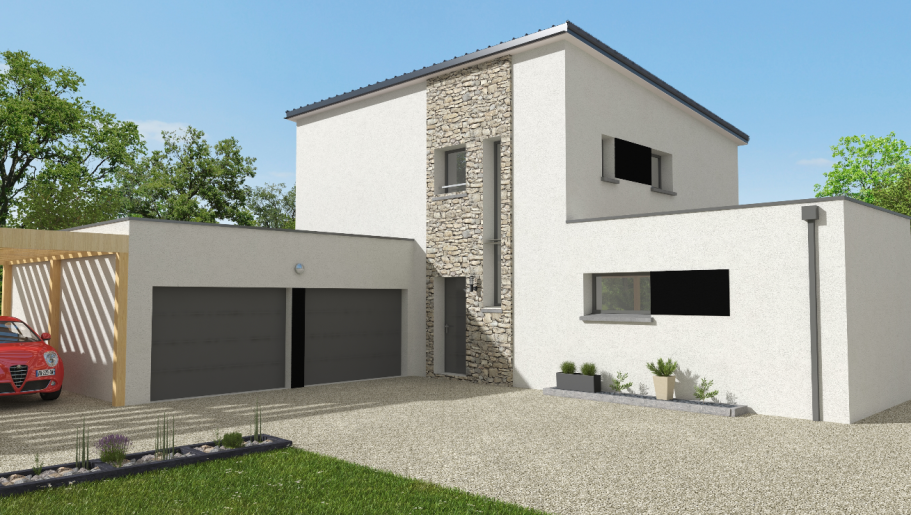 Terrain + Maison neuve de 140 m² à La Trinité-Surzur