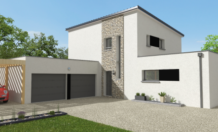 Terrain + Maison neuve de 140 m² à Saint-Guyomard