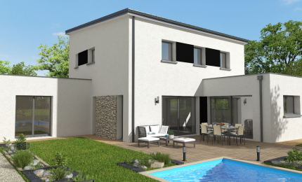 Terrain + Maison neuve de 140 m² à Vannes