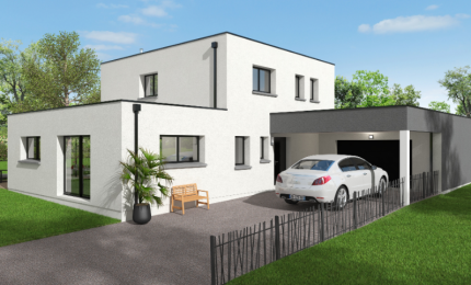 Terrain + Maison neuve de 130 m² à Crach