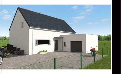 Terrain + Maison neuve de 135 m² à Plouharnel