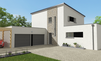 Terrain + Maison neuve de 140 m² à Camors