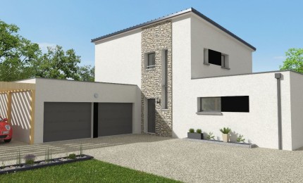 Terrain + Maison neuve de 140 m² à Damgan