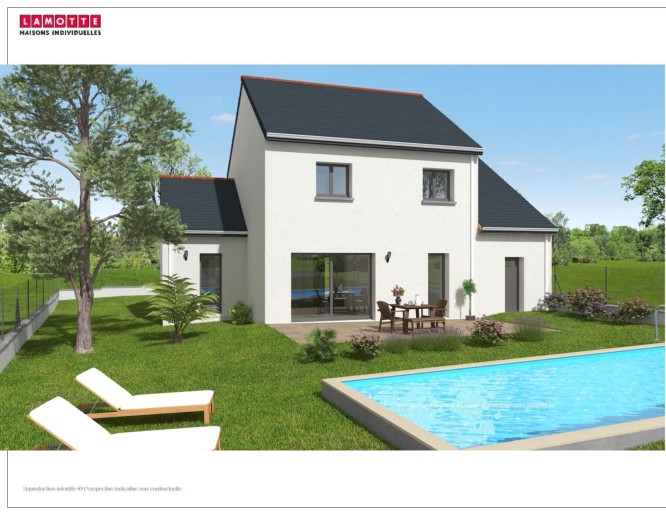 Terrain + Maison neuve de 112 m² à Saint-Avé