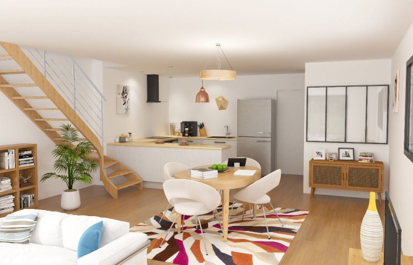 Terrain + Maison neuve de 135 m² à Vannes