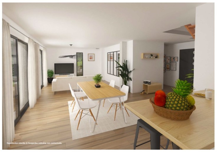 Terrain + Maison neuve de 128 m² à Vannes