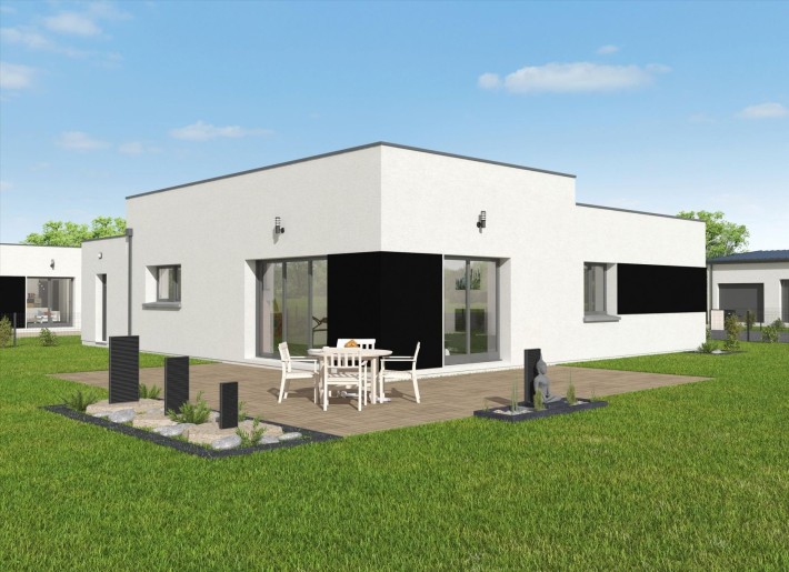 Terrain + Maison neuve de 90 m² à Vannes