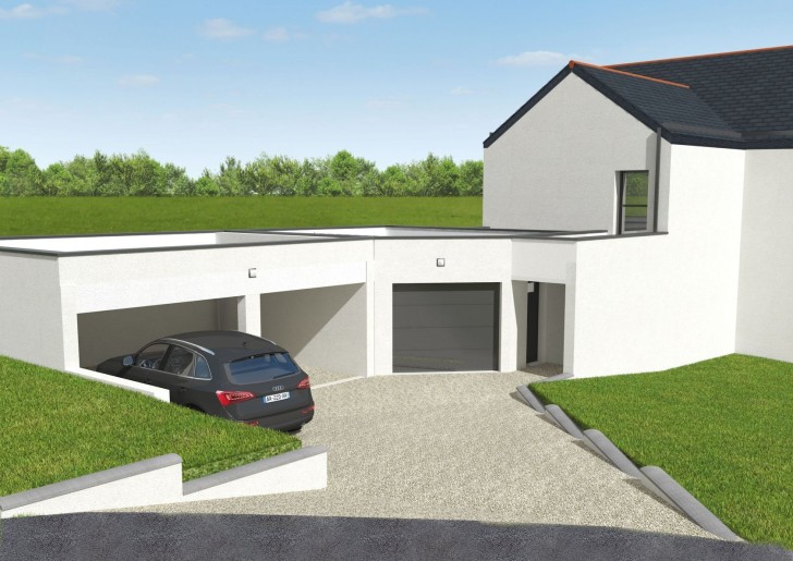 Terrain + Maison neuve de 115 m² à Camors