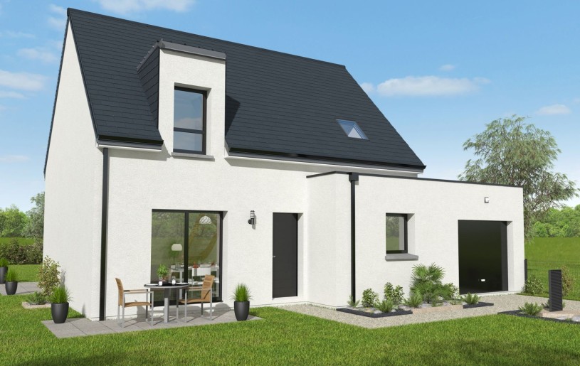 Terrain + Maison neuve de 95 m² à Ploërmel