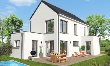 Terrain + Maison neuve de 130 m² à Colpo