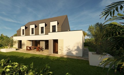 Terrain + Maison neuve de 210 m² à Étel