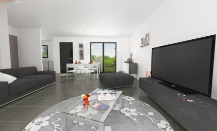 Terrain + Maison neuve de 130 m² à Erdeven