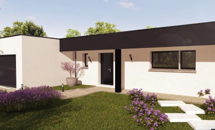 Terrain + Maison neuve de 187 m² à Meucon