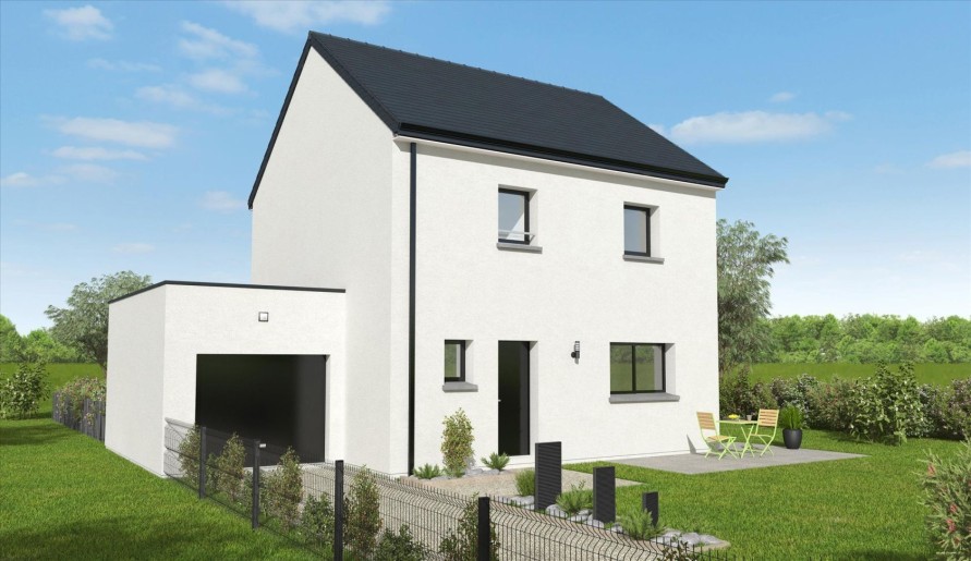 Terrain + Maison neuve de 95 m² à Colpo