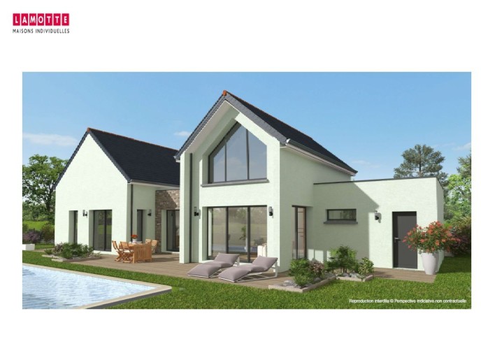 Terrain + Maison neuve de 102 m² à Pléneuf-Val-André