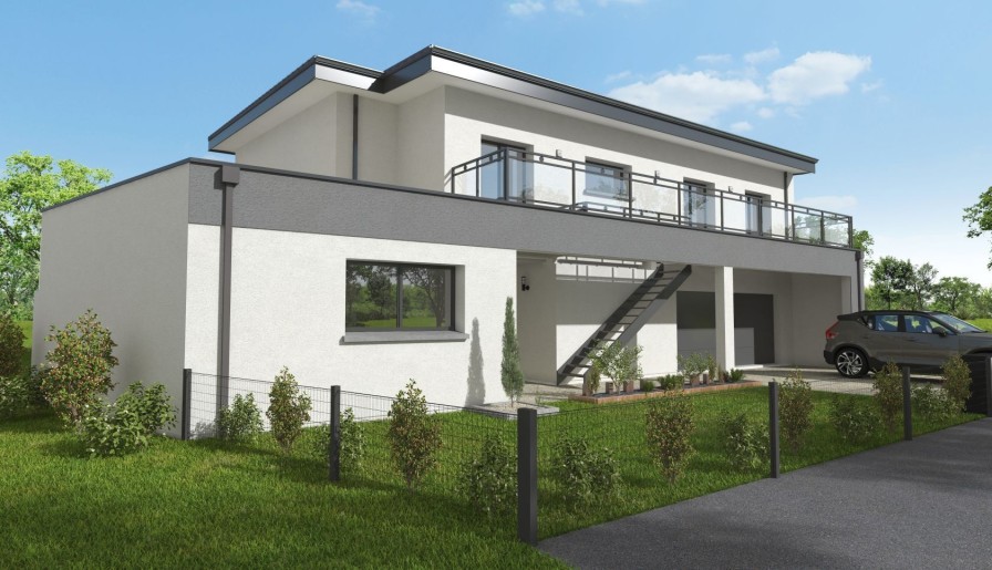 Terrain + Maison neuve de 104&nbsp;m² à Ploufragan