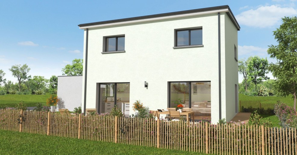 Terrain + Maison neuve de 92&nbsp;m² à Cavan