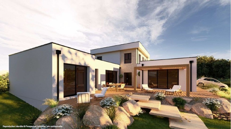 Terrain + Maison neuve de 155&nbsp;m² à Pabu