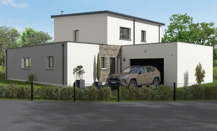 Terrain + Maison neuve de 177&nbsp;m² à Sainte-Sève