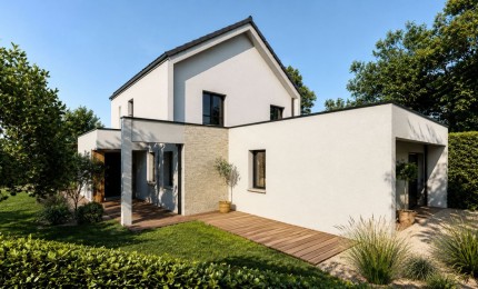 Terrain + Maison neuve de 150&nbsp;m² à Pléneuf-Val-André