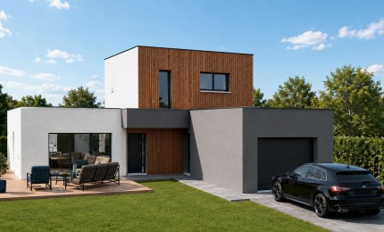 Terrain + Maison neuve de 100&nbsp;m² à Lamballe