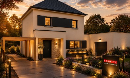 Terrain + Maison neuve de 111&nbsp;m² à Grâces
