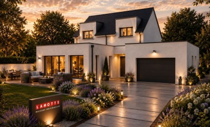 Terrain + Maison neuve de 148&nbsp;m² à Ploufragan