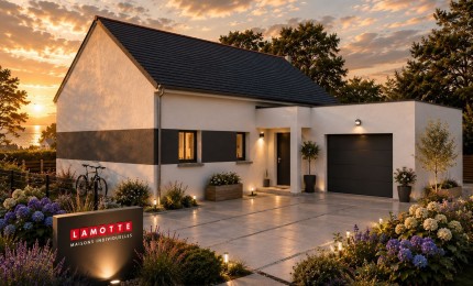 Terrain + Maison neuve de 92&nbsp;m² à Cavan