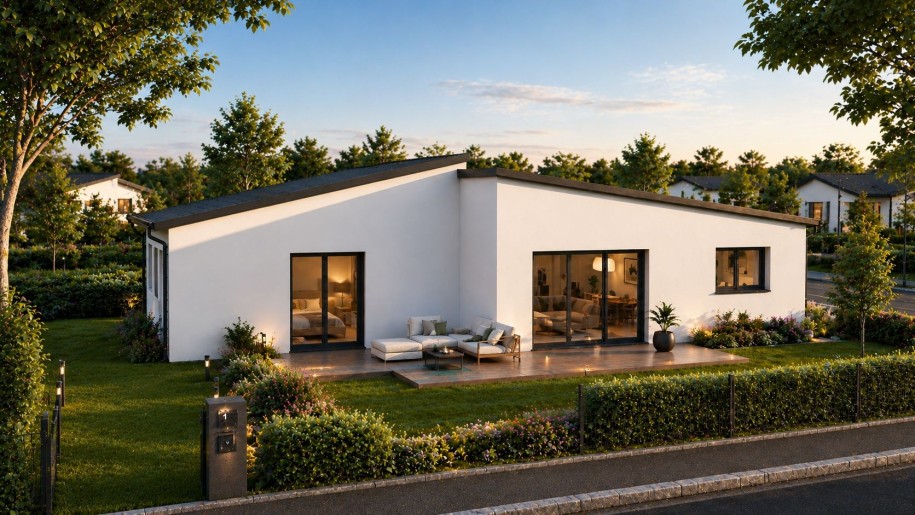 Terrain + Maison neuve de 110&nbsp;m² à Ploubazlanec