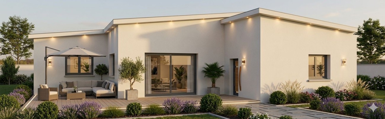 Terrain + Maison neuve de 90&nbsp;m² à Saint-Carreuc
