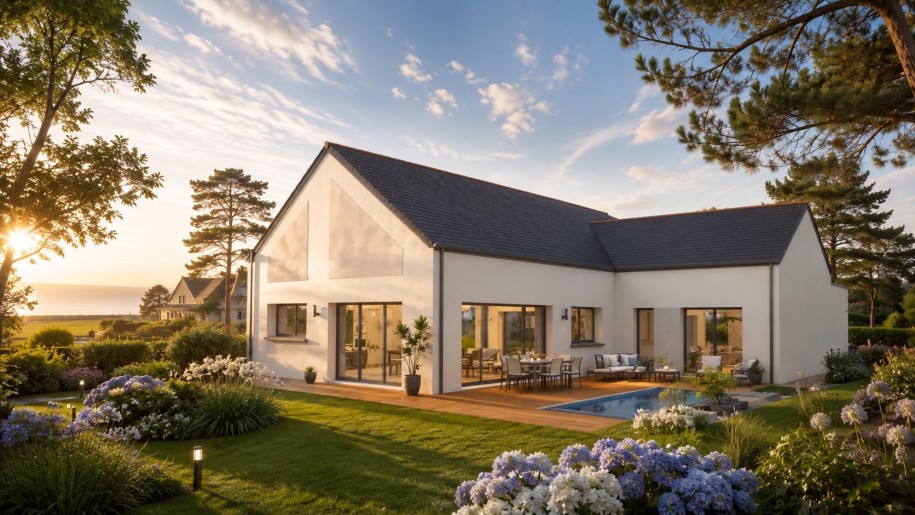 Terrain + Maison neuve de 127&nbsp;m² à Trégueux