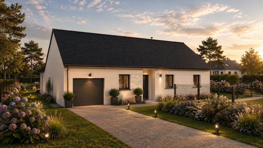 Terrain + Maison neuve de 108&nbsp;m² à Trégueux