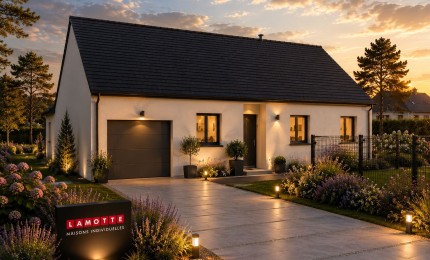 Terrain + Maison neuve de 108&nbsp;m² à Trégueux