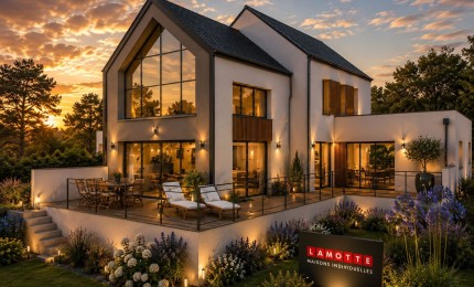 Terrain + Maison neuve de 230&nbsp;m² à Plérin