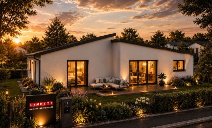 Terrain + Maison neuve de 110&nbsp;m² à Trégueux