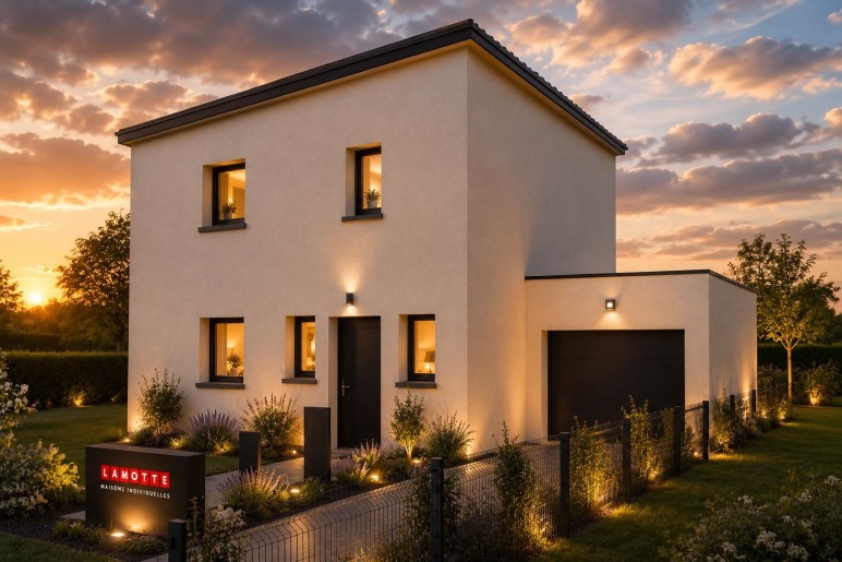 Terrain + Maison neuve de 95&nbsp;m² à Grâces