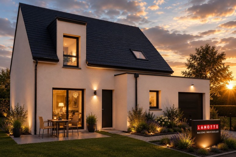 Terrain + Maison neuve de 95&nbsp;m² à Grâces