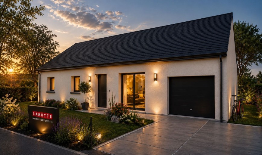 Terrain + Maison neuve de 95&nbsp;m² à Pléneuf-Val-André
