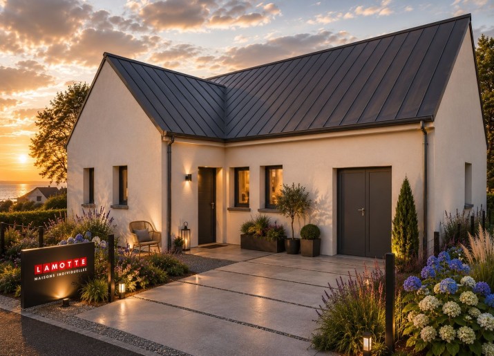 Terrain + Maison neuve de 82&nbsp;m² à Plouézec