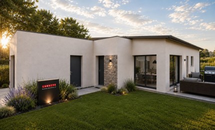 Terrain + Maison neuve de 90&nbsp;m² à Lanvollon