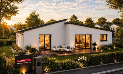 Terrain + Maison neuve de 110&nbsp;m² à Ploufragan