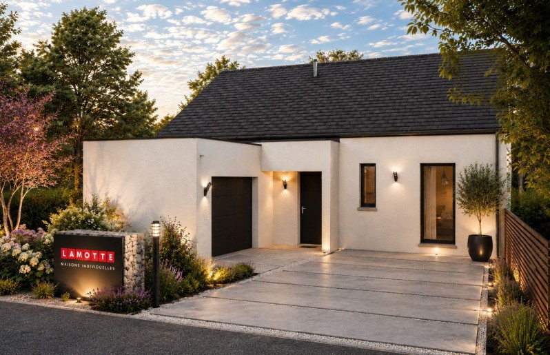 Terrain + Maison neuve de 70&nbsp;m² à Le Hinglé