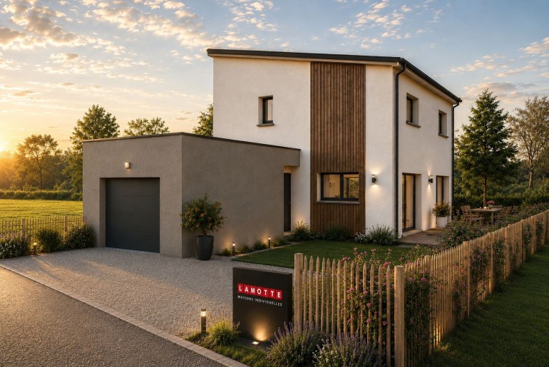Terrain + Maison neuve de 104&nbsp;m² à Plestan