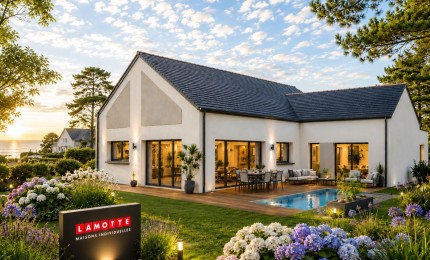 Terrain + Maison neuve de 127&nbsp;m² à Trégueux