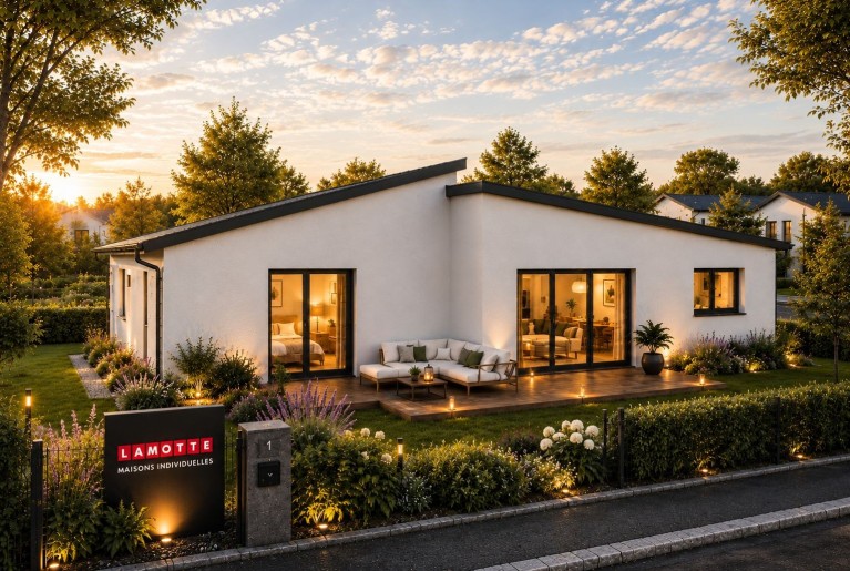 Terrain + Maison neuve de 110&nbsp;m² à Trégueux