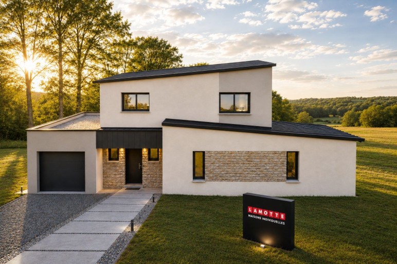 Terrain + Maison neuve de 125&nbsp;m² à Saint-Brieuc